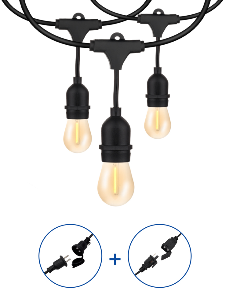 S14 SOLAR POWER STRING LIGHTS